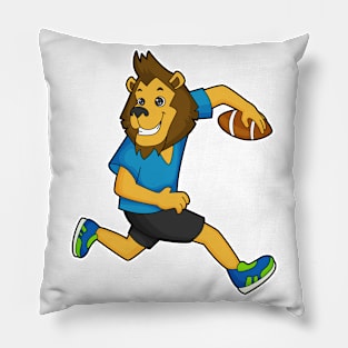 Lion Rugby player Football Pillow