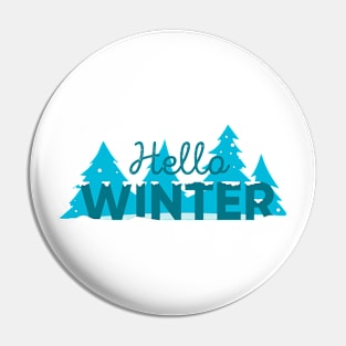 Hello Winter Pin