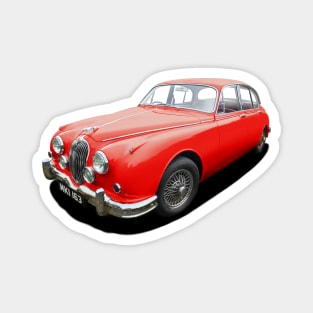 Jaguar Mk 2 in red Magnet