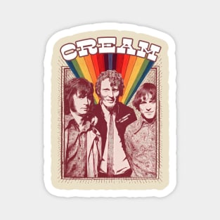 Cream -- 60s Retro Fan Artwork Magnet