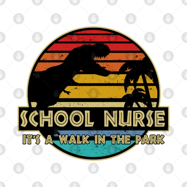 Jurassic School Nurse - All Colors by Duds4Fun