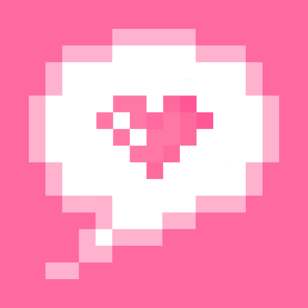 Say it with Pixel Love by Eiskafe