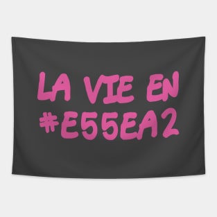 La Vie En #e55ea2 (Rose) Tapestry