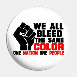 ONE NATION ONE PEOPLE- USA Pin