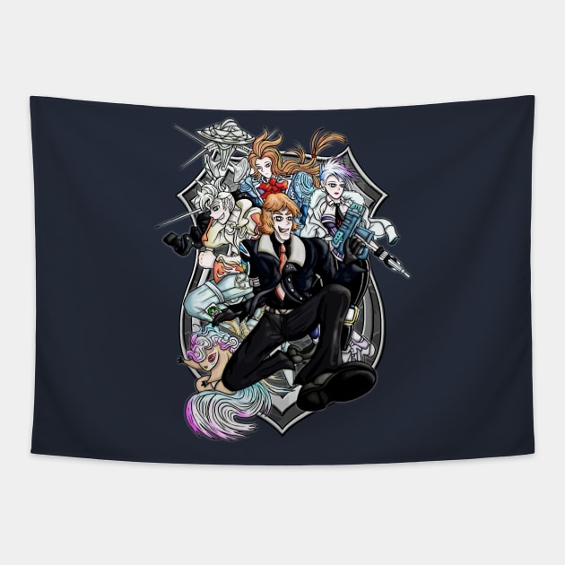 SaGa Frontier I.R.P.O. Special Agents Tapestry by WarioPunk