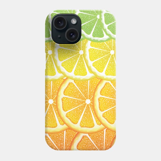 Various Citrus Slices Phone Case by AnnArtshock