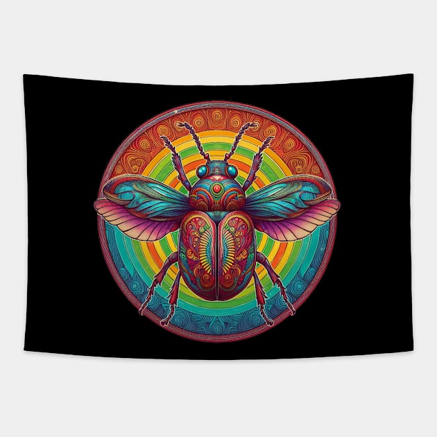 trippy bug Tapestry by Anthony88