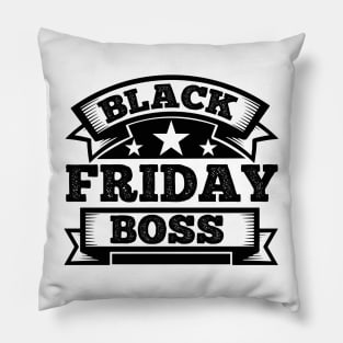 Black Friday Boss T Shirt For Women Men Pillow