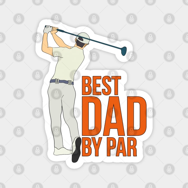 Best Dad By Par Magnet by DiegoCarvalho