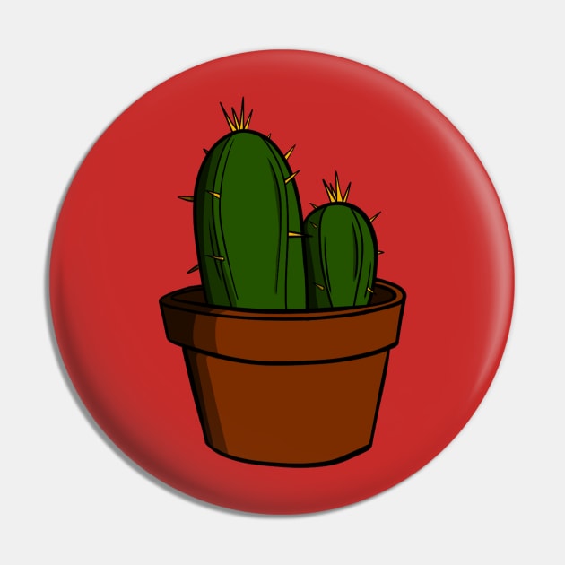 Cactus Pin by insoniaftw