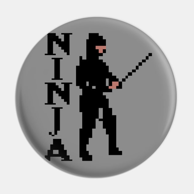 The Last Ninja Pin by Nerd_art