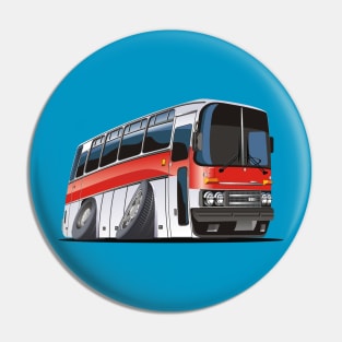 Cartoon bus Pin