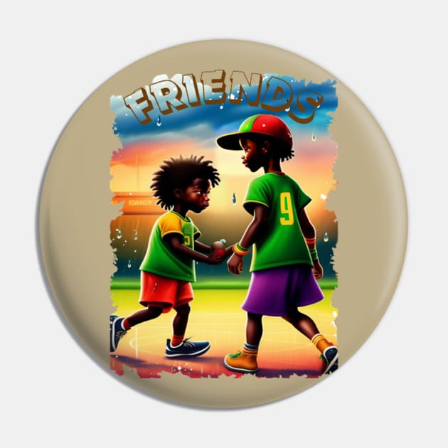 FRIENDS Pin by 83rgu3 D351gn