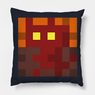 Little Devil Pixel Art Pillow