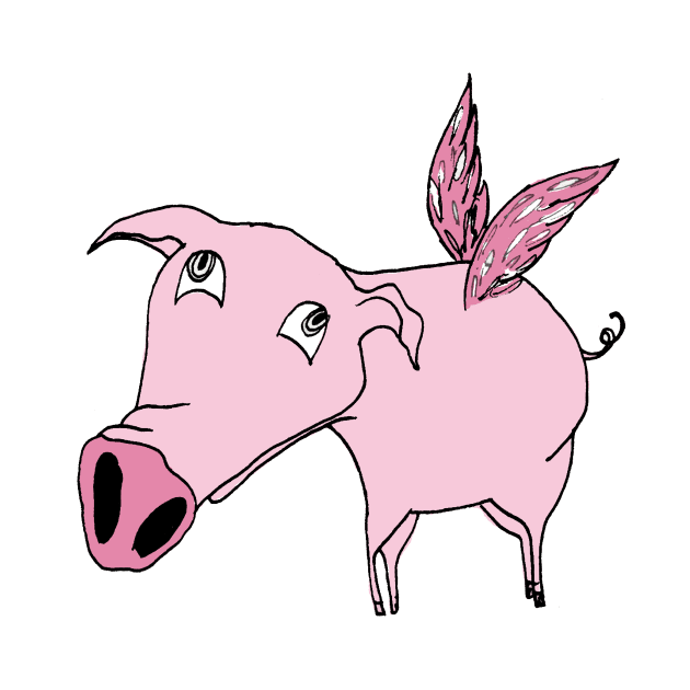 Flying Pig by Bollocks