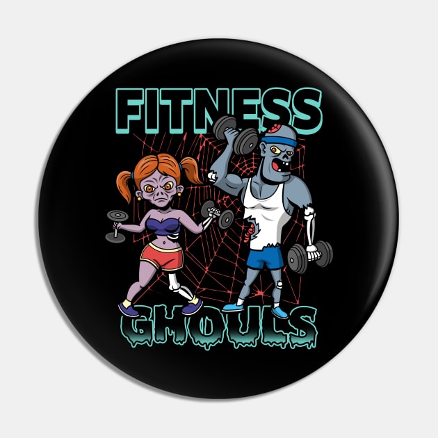 Fitness Ghouls Pin by Originals by Boggs Nicolas