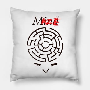 Mental maze Pillow