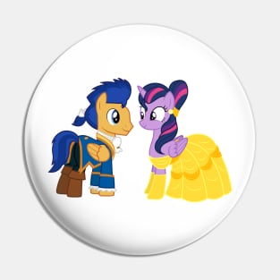 Flash Sentry and Twilight Sparkle Pin