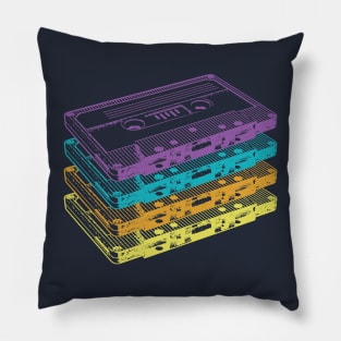 Cassette Tapes Pillow