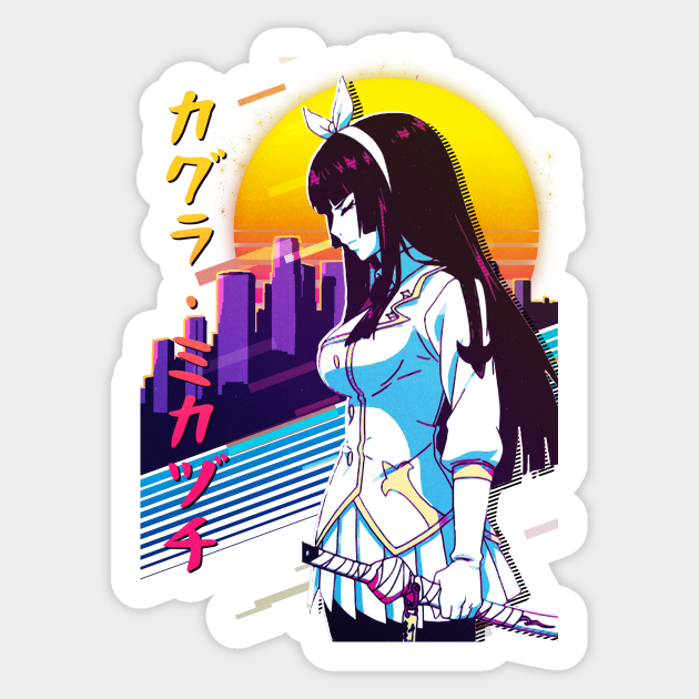 Fairy Tail Kagura Mikazuchi Kagura Mikazuchi Sticker Teepublic