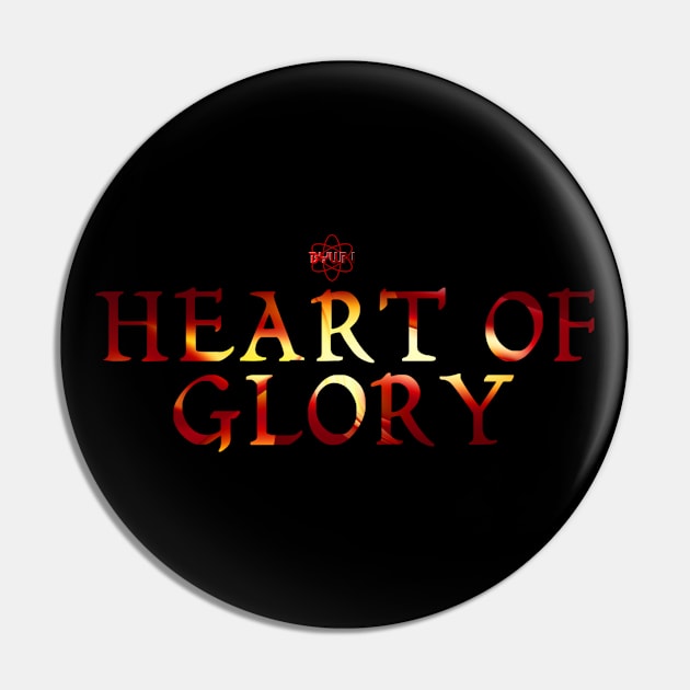 BYWN Heart of Glory Design Pin by FBW Wrestling 