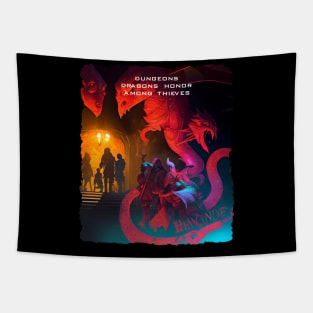 Dungeons & Dragons: Honor Among Thieves 2023 Tapestry