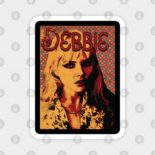 Debbie Magazine Rockstar Magnet by CTShirts