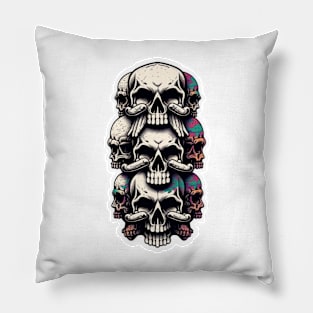 Skulls Pillow