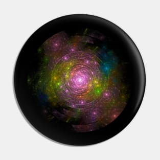 The Seven Circles of Space Pin