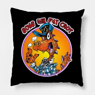 Dirty Dragon New Year Pillow