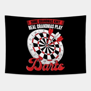 Funny Darts Grandma Grandmother Gift Tapestry