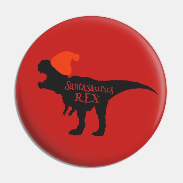 Santasaurus Rex, Santa Claus Dinosaur, Santasaurus Rex, Christmas Dinosaur, Dinosaur Pin by NooHringShop