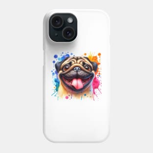 Pug Dog Smiles Phone Case