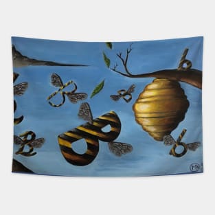 Bumble Bees Tapestry