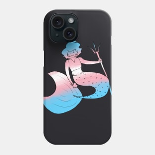 Trans Mermaid Phone Case