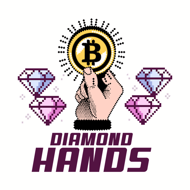 Diamond Hands for Crypto by RareLoot19