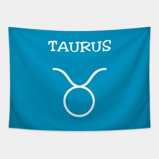 Taurus Zodiac Sign Tapestry