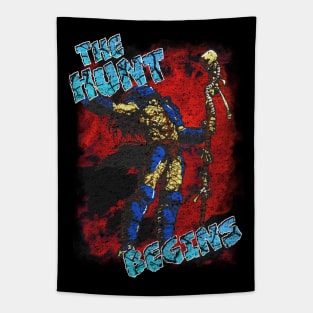 The Hunt Begins! (Texture) Tapestry