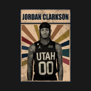 Utah Jazz Jordan Clarkson T-Shirt