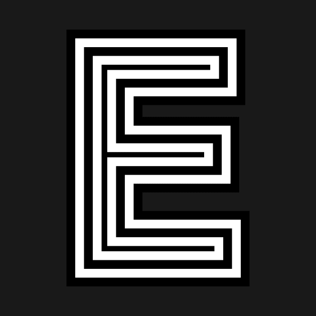 Letter E by RaymondWareNYC