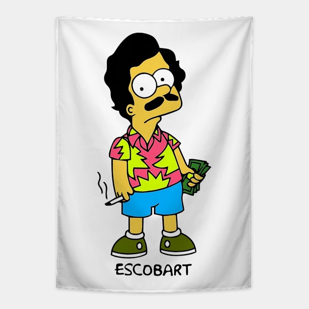 Escobart Tapestry by Three Meat Curry