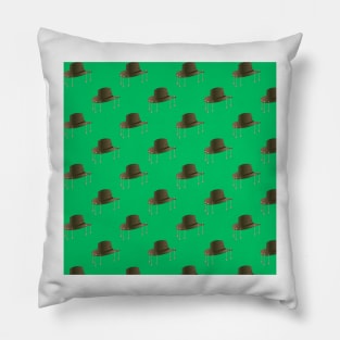 Cork Hat - Green Pillow