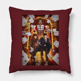 The Doctor Vs The Toymaker Pillow