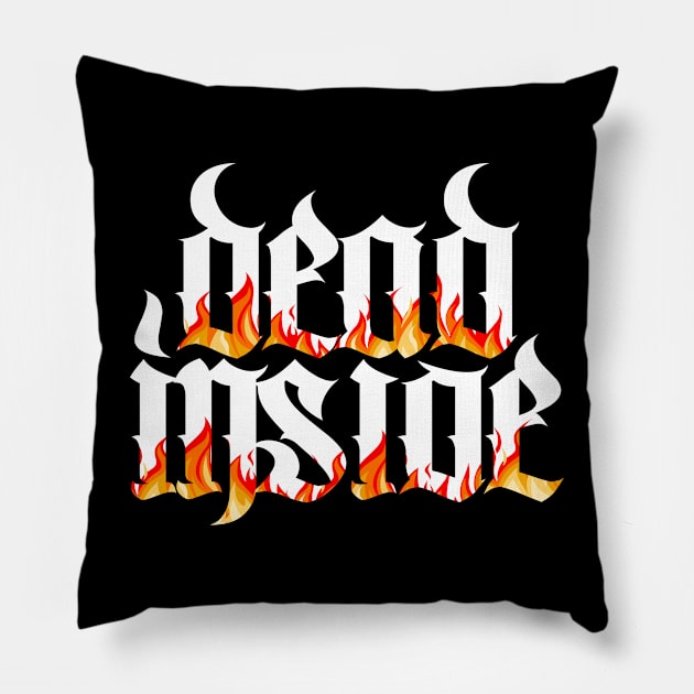 Dead Inside Pillow by Brains