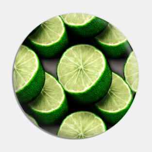 Lime Slices Pin