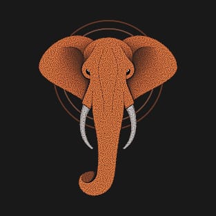 Orange Elephant T-Shirt