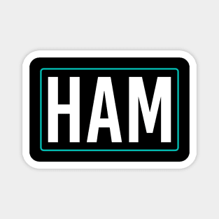 Hamilton - Driver Tag Magnet