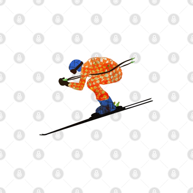 Alpine Skier by louweasely