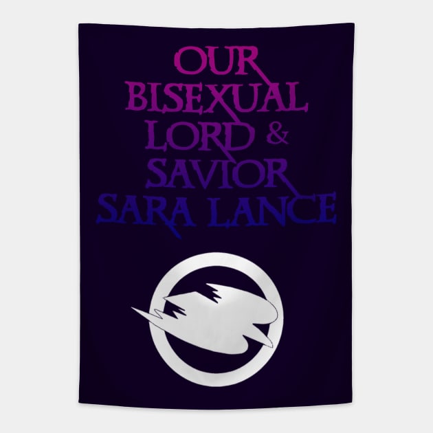 Bi Sara Lance Tapestry by NerdPancake