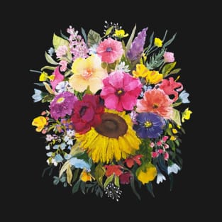 Colorful Flowers T-Shirt